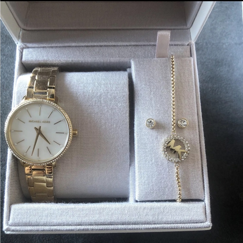 Michael Kors PYPER MK1065SET Watch / brand new